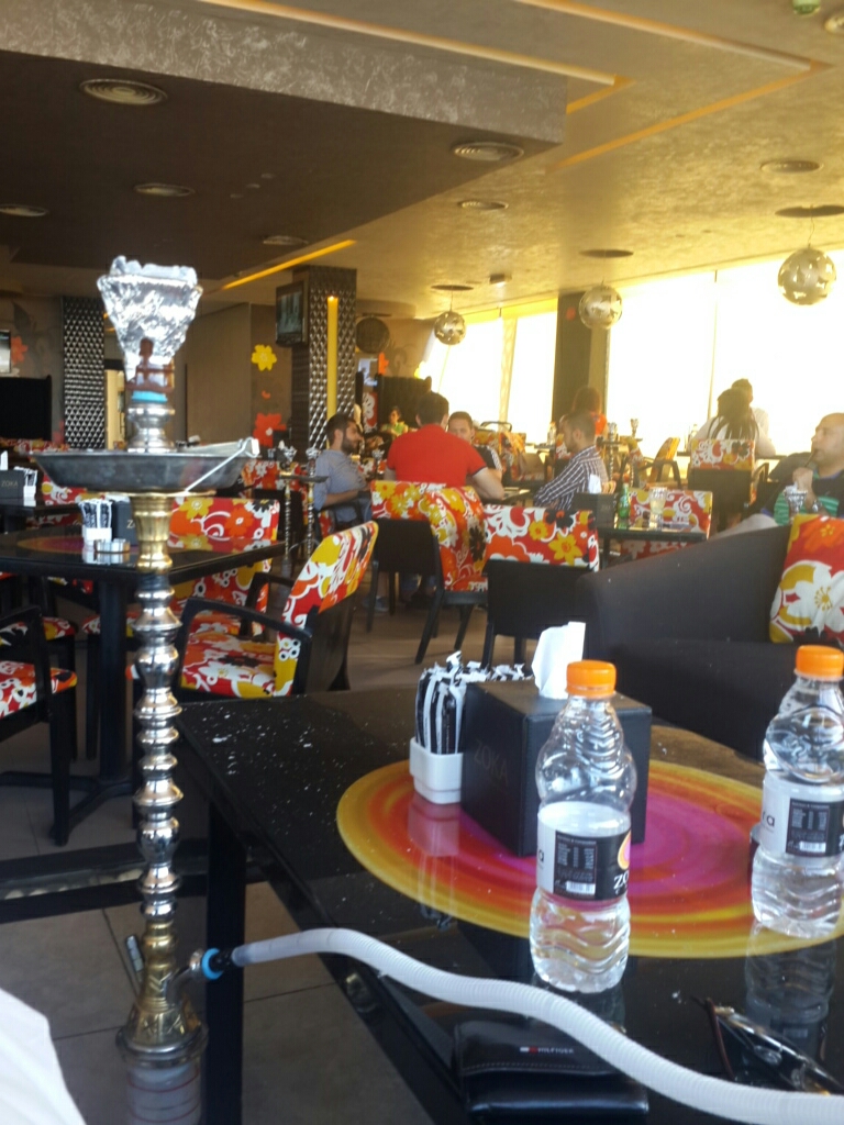 Zoka Cafe in Abdoun, Amman, Jordan