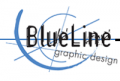 Blue Line Graphic Design